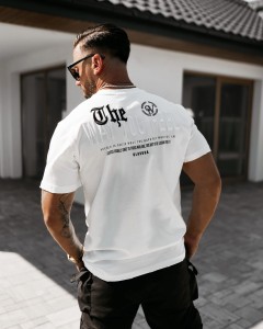 T-SHIRT MĘSKI O LA VOGA FEEL ECRU