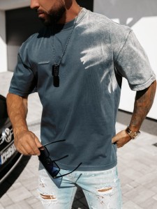 T-SHIRT MĘSKI O LA VOGA SNAKE GRANATOWY
