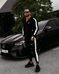 KOMPLET MĘSKI O LA VOGA WEEK CZARNY