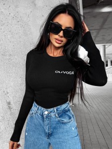 SWETER DAMSKI SOFT O LA VOGA CZARNY