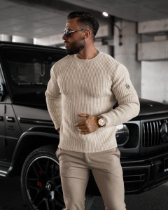 SWETER MĘSKI BANDA O LA VOGA BEŻOWY