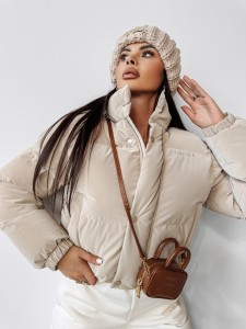 KURTKA DAMSKA CASACADA O LA VOGA BEŻOWY