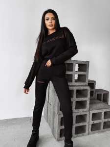 KOMPLET DAMSKI SALVIA O LA VOGA CZARNY