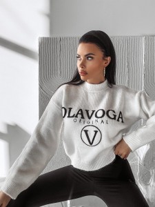 SWETER DAMSKI STINE O LA VOGA ECRU