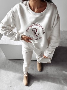 KOMPLET DAMSKI DOWNTOWN O LA VOGA ECRU