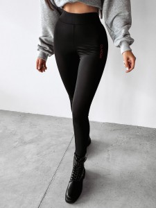 LEGGINSY DAMSKIE CATWALK O LA VOGA CZARNY
