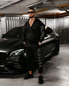 KOMPLET MĘSKI UMRISS O LA VOGA CZARNY