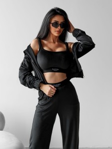 KOMPLET DAMSKI TRES O LA VOGA CZARNY