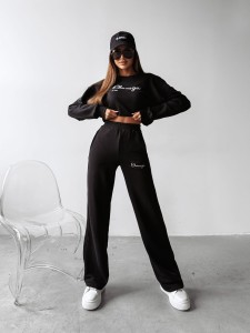 KOMPLET DAMSKI SETELA O LA VOGA CZARNY