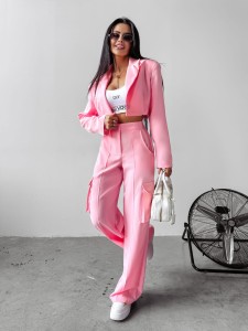 KOMPLET DAMSKI MOHITO O LA VOGA PUDROWY RÓŻ