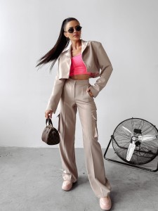 KOMPLET DAMSKI MOHITO O LA VOGA BEŻOWY