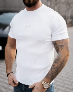 T-SHIRT MĘSKI MORON O LA VOGA ECRU