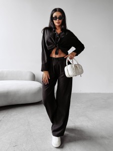 KOMPLET DAMSKI SERENE O LA VOGA CZARNY