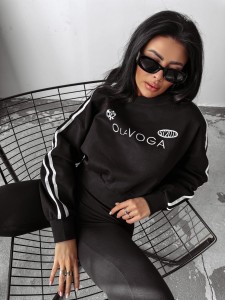 BLUZA DAMSKA BRAINY O LA VOGA CZARNY