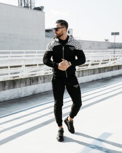 KOMPLET MĘSKI GRAVITY O LA VOGA CZARNY