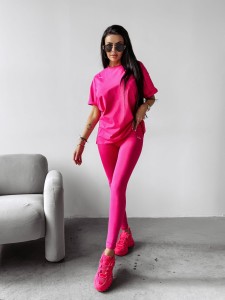 KOMPLET DAMSKI DESSERT O LA VOGA RÓŻOWY