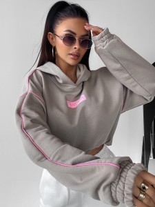BLUZA DAMSKA DIDACTIC O LA VOGA SZARY