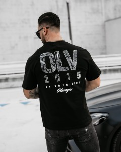 T-SHIRT MĘSKI BAKAR O LA VOGA CZARNY