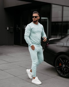 KOMPLET MĘSKI KABUL O LA VOGA MIĘTOWY