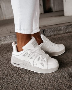 BUTY MĘSKIE SNEAKERSY O LA VOGA AUTHENTIC BIAŁY
