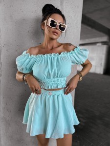 KOMPLET DAMSKI DANTE O LA VOGA MIĘTOWY