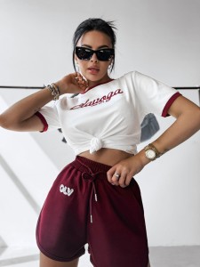 T-SHIRT DAMSKI AVEN O LA VOGA ECRU