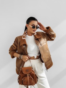 KURTKA DAMSKA LENNOX O LA VOGA CAMEL