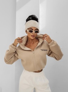 BLUZA DAMSKA CREATIVA OLAVOGA BEŻOWY