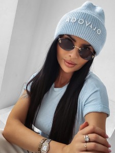 CZAPKA DAMSKA MEDINA O LA VOGA NIEBIESKI