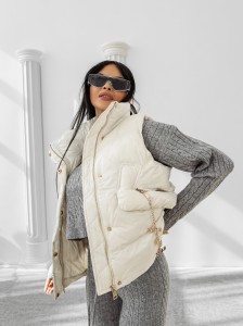 KAMIZELKA DAMSKA RAIN OLAVOGA ECRU