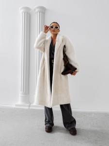 PŁASZCZ DAMSKI MINO O LA VOGA ECRU