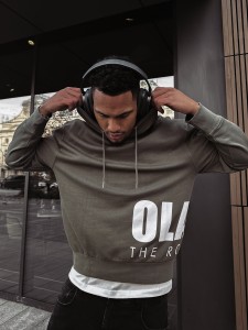 BLUZA MĘSKA PULSE OLAVOGA KHAKI