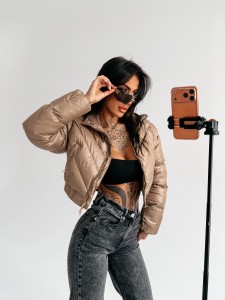 KURTKA DAMSKA TAAZU OLAVOGA BEŻOWY