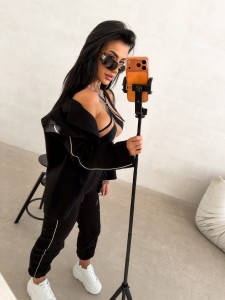 SPODNIE DAMSKIE FINIRE O LA VOGA CZARNY