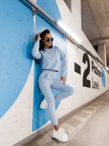 KOMPLET DAMSKI LENTO O LA VOGA BŁĘKITNY