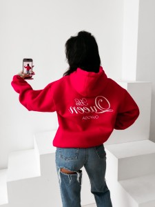 BLUZA DAMSKA ADORE OLAVOGA CZERWONY