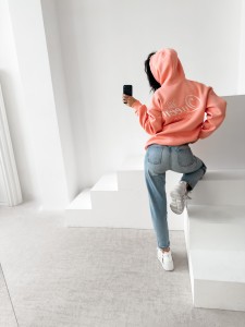 BLUZA DAMSKA ADORE OLAVOGA BRZOSKWINIOWY