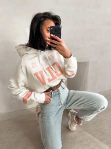 BLUZA DAMSKA GRAPE O LA VOGA ECRU