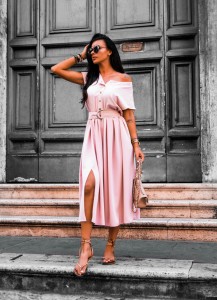 SUKIENKA PARIS RÓŻ