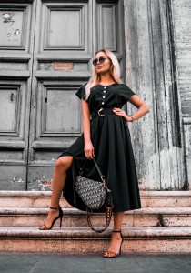 SUKIENKA PARIS CZARNY