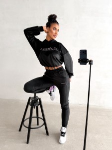 KOMPLET DAMSKI NEROLI O LA VOGA CZARNY