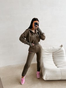 KOMPLET DAMSKI ELISTA OLAVOGA KHAKI