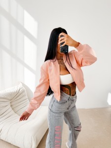 KURTKA DAMSKA MASTI OLAVOGA KORAL