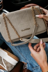 TOREBKA DAMSKA OLAVOGA TERING CIEMNY BEŻ