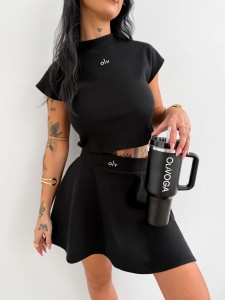 KOMPLET DAMSKI FARI OLAVOGA CZARNY