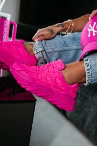BUTY DAMSKIE SNEAKERSY ACTIVE 97 OLAVOGA FUKSJA