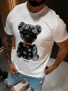 T-SHIRT MĘSKI TADY OLAVOGA ECRU