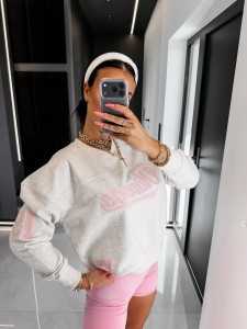 BLUZA DAMSKA YALEE OLAVOGA SZARY