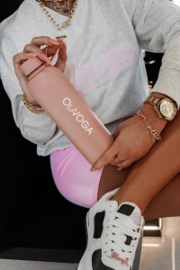 BUTELKA TERMICZNA BOTTLER OLAVOGA JASNY RÓŻ