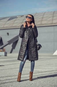 PŁASZCZ PLEAS CZARNY